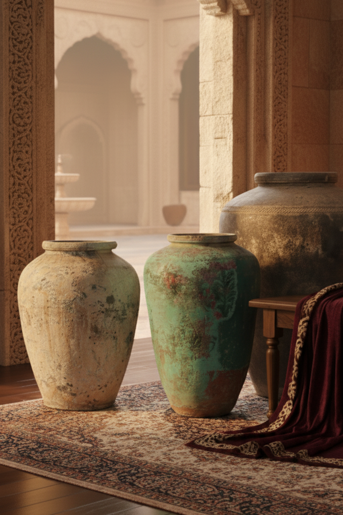 Antique Luxury Terracotta Pots